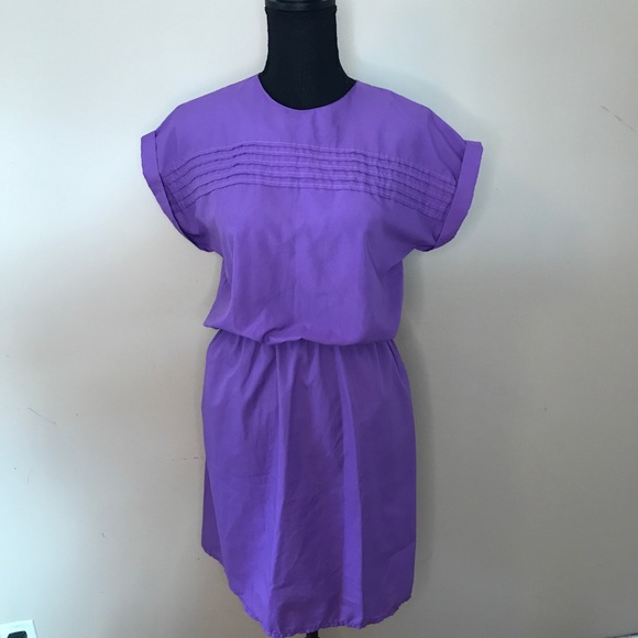 Vintage Avon Collection Purple Dress Size 9/10 - Picture 14 of 16